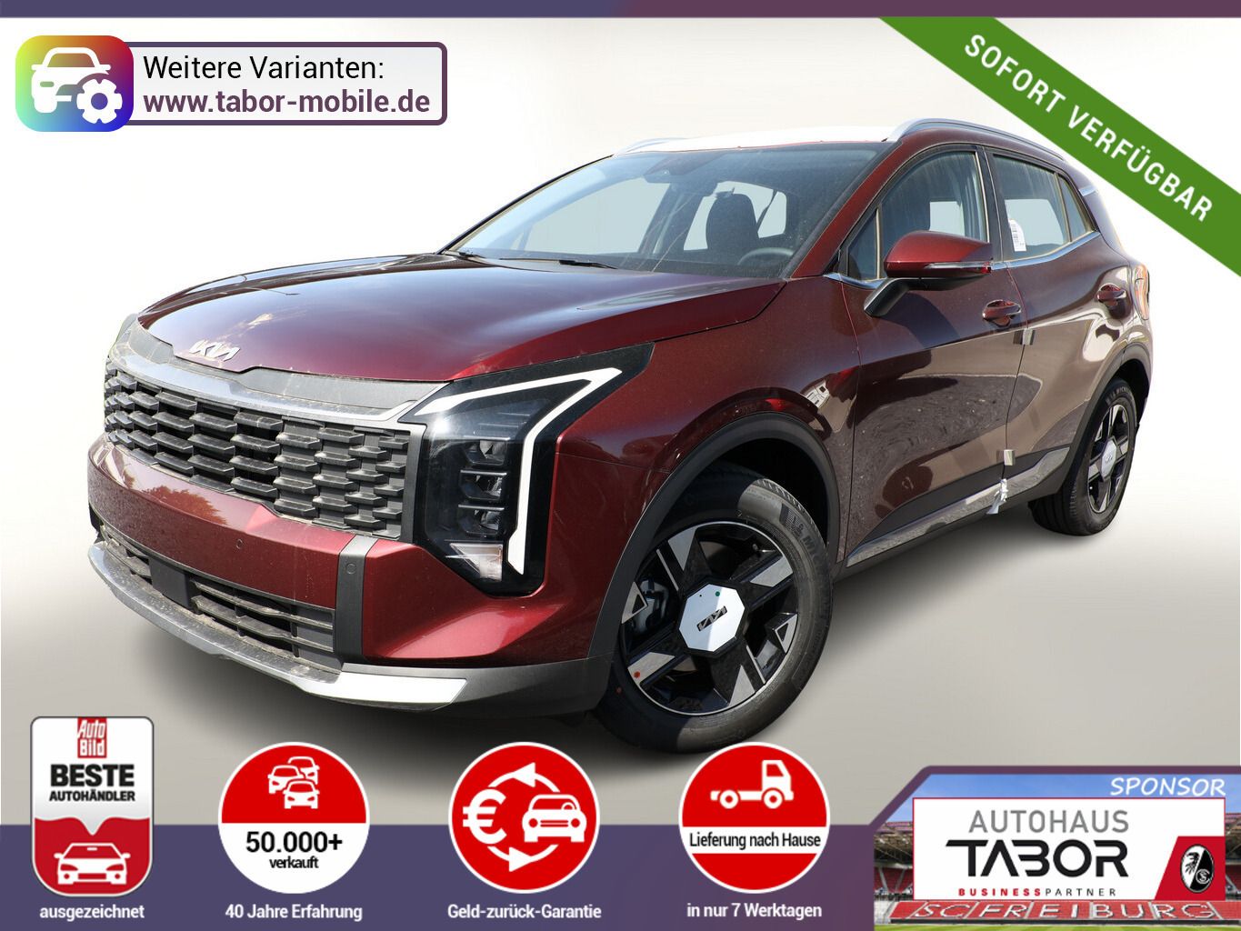 Kia Sportage AT ACC LED SHZ Kam Nav 2xPDC Keyl Carpl