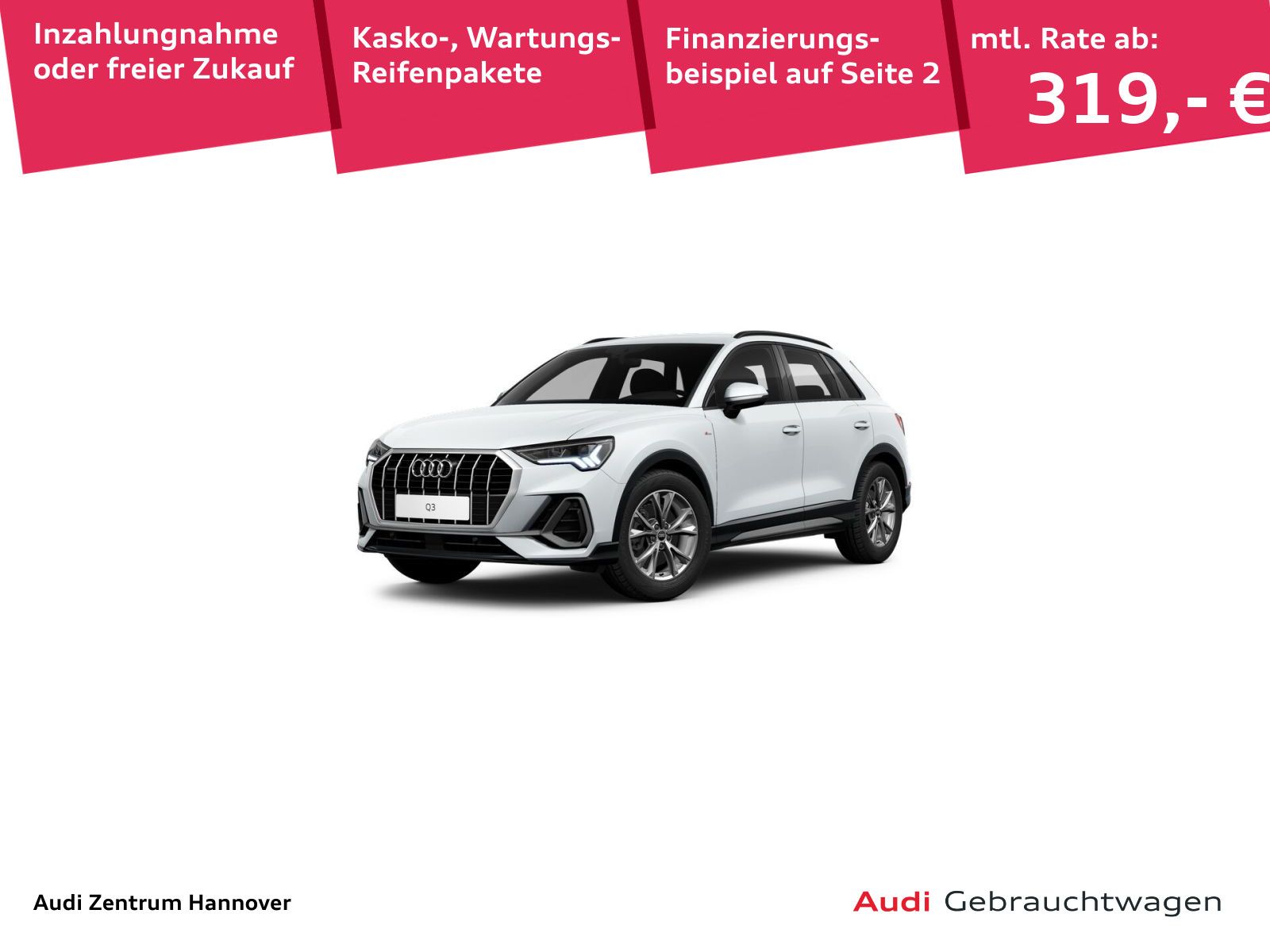 Audi Q3 S line 40 TFSI quattro virtual foto 1