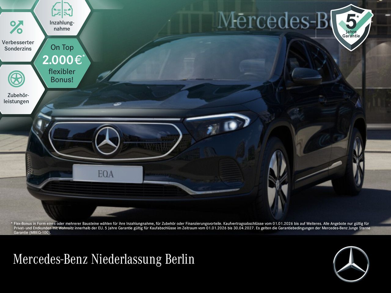 MERCEDES-BENZ EQA 250+ ElectricArt/LED/Kamera/Volldig/Ambiente