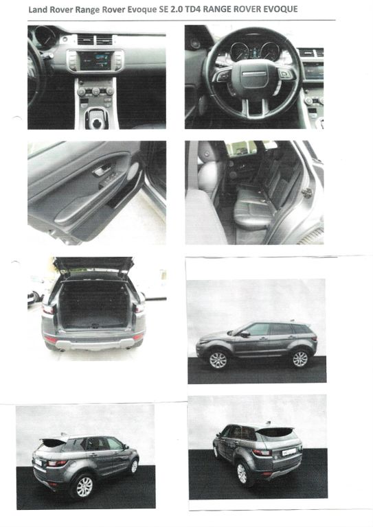 Image of Land Rover Range Rover Evoque