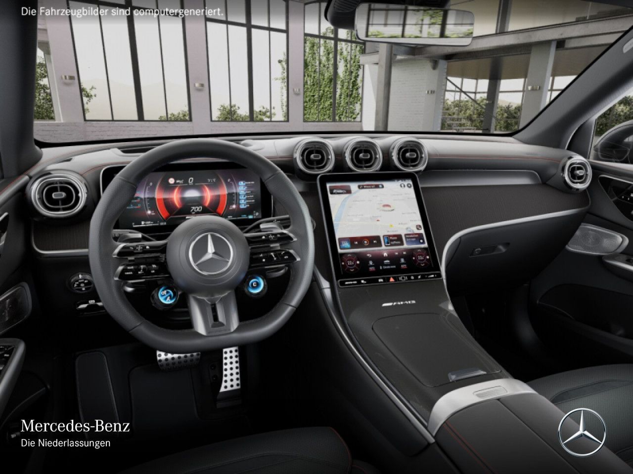 Mercedes-Benz GLC 43 AMG 4M Premium+ PANO HeadUp HA-Lenk 20Zol foto 10