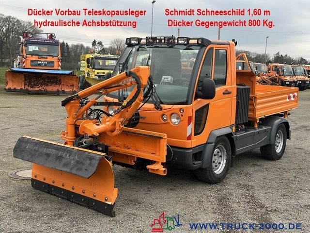 Multicar M30 4x4 Kipper mit Ausleger + Schneeschild