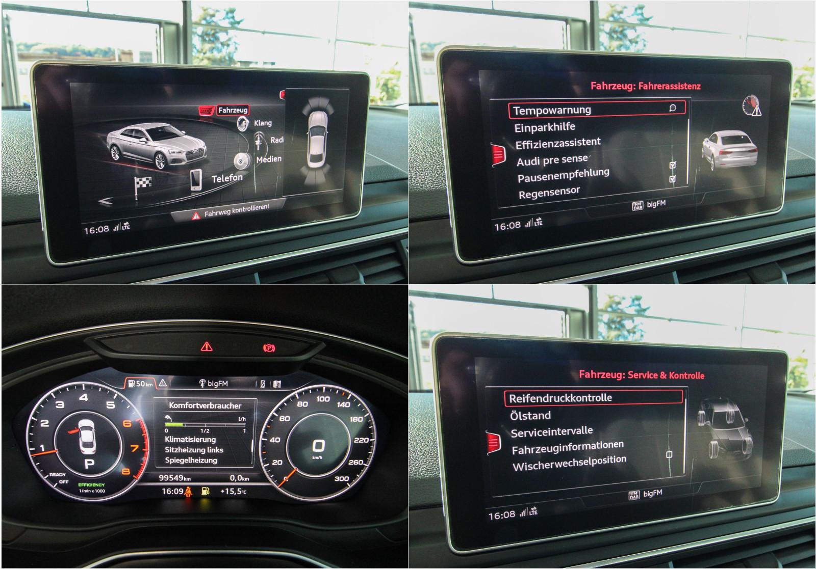 Audi A5 Coupe sport S line/MATRIX/VIRTUAL/DAB/SHZ/PDC