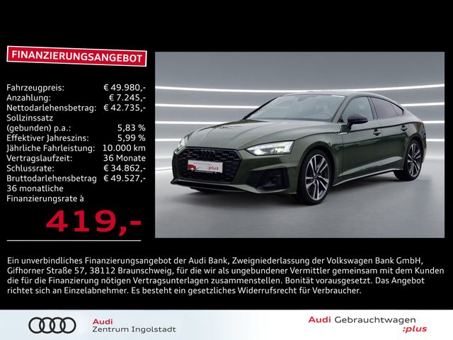 Audi S5 Sportback TDI MATRIX S-Sitze NAVI ACC Kamera