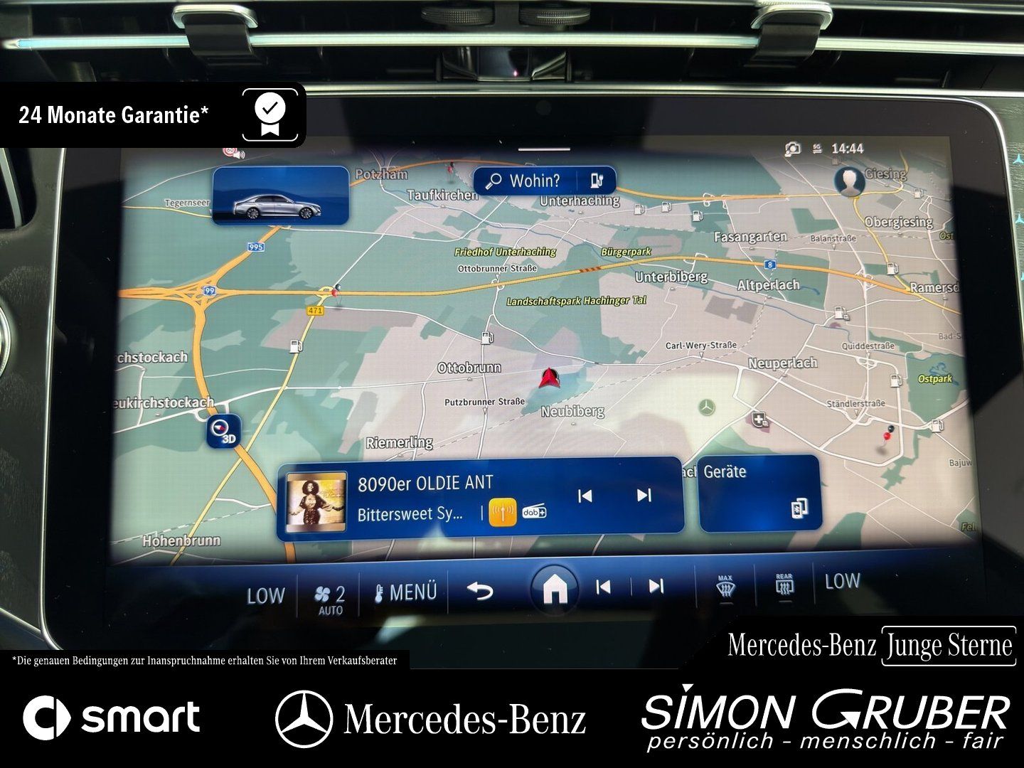 Fahrzeugabbildung Mercedes-Benz E 400 e AMG Pano Burm4D Fahrass+ Airmatic Sitzkl
