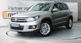 Volkswagen Tiguan*Tüv&Inspektion Neu*2.Hd*Navi*Scheckheft* - : Beige