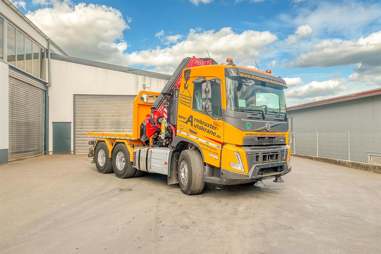 Volvo FMX 540 6x4 Luft - SZM - Fassi F545 RA 2.27