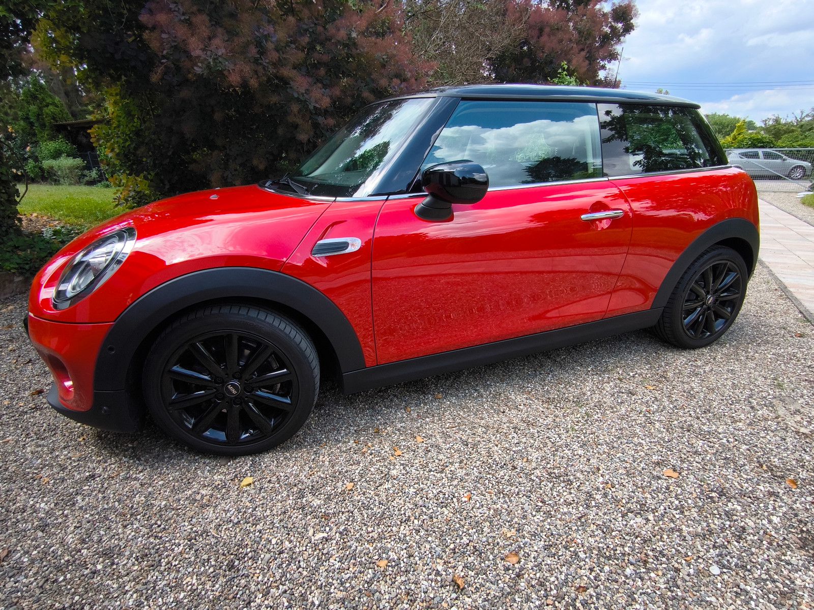 MINI Cooper MINI Automatik, Chili  red, Leder 