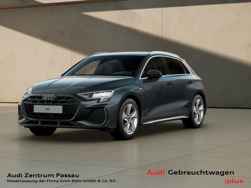 A3 Sportback 40 TFSI e S tro. S line LED AHK vir