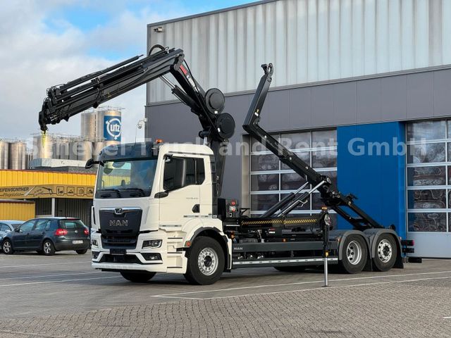 MAN TGS 26.480 Abrollkipper HIAB mit HIAB 228-6