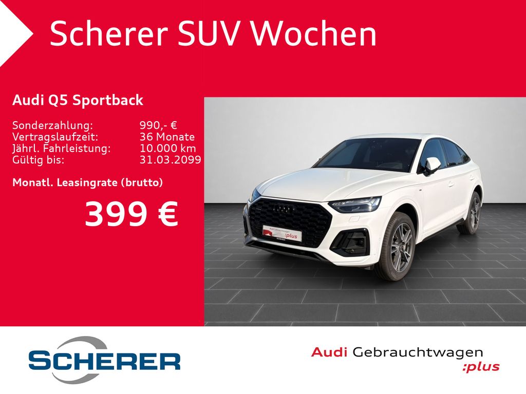 Q5 Sportback S line 50 TDI 360°KAMERA AHK OPTIK-
