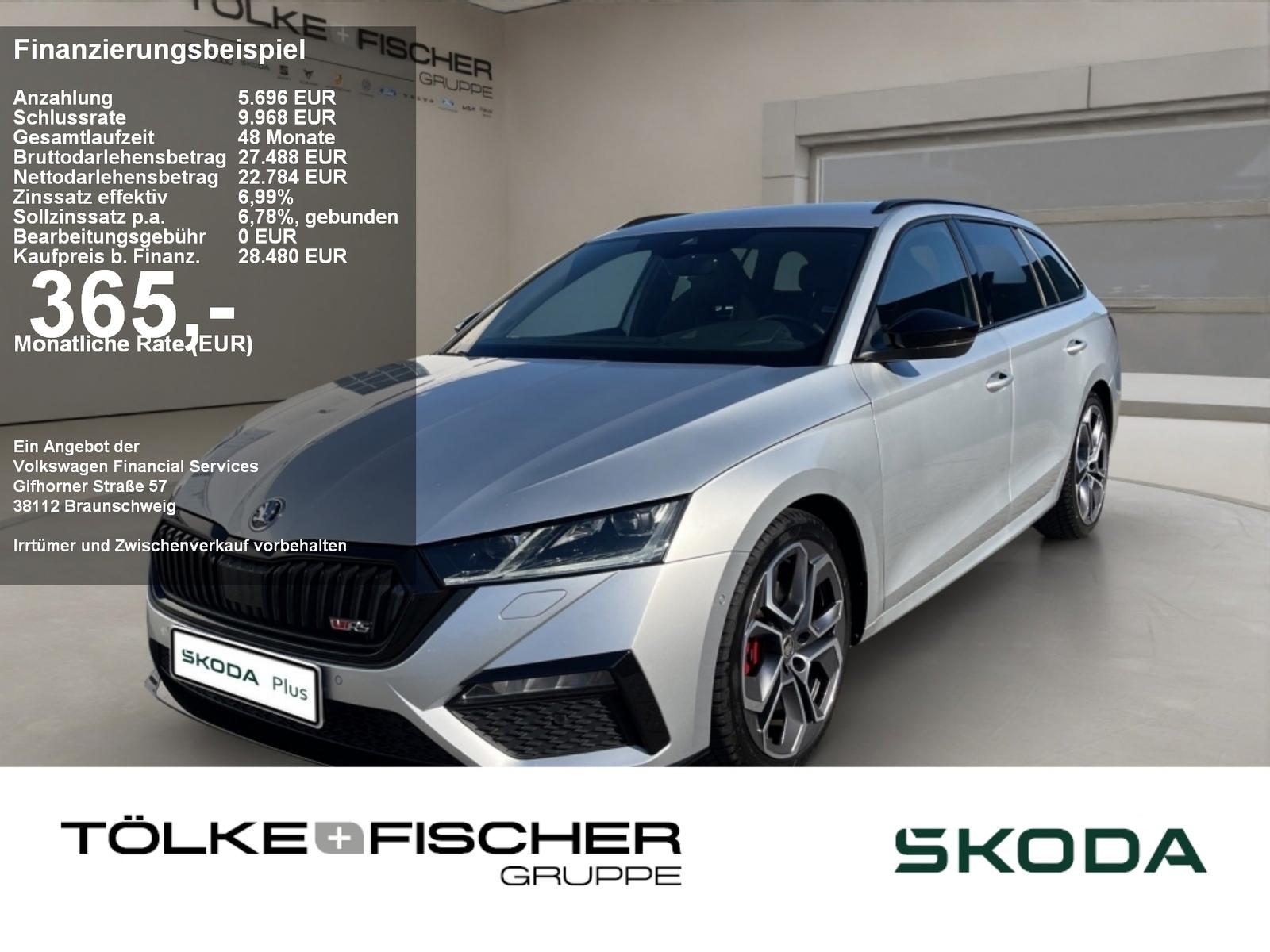 Skoda Octavia Combi 2.0 TDI RS ACC AUT Navi Sportp. LM