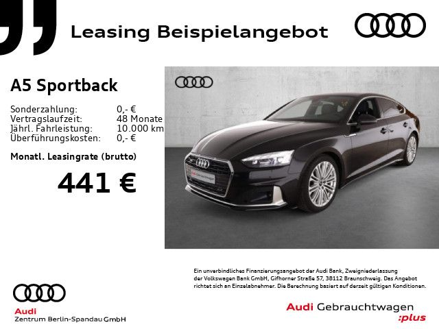 Audi A5 Sportback 40 TFSI qu. S line int. S tronic