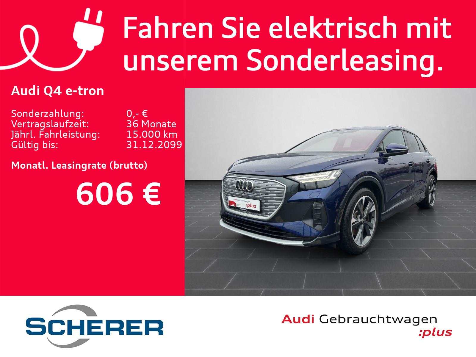 Audi Q4 e-tron quattro 82kWh SOH:91% AHK MATRIX HUD A