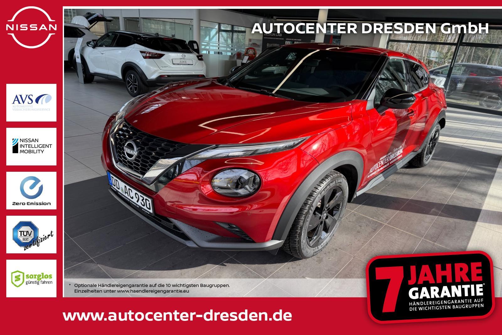 Nissan JUKE 1.0 DIG-T 114 PS 6MT N-Conn Kam Navi SitzH