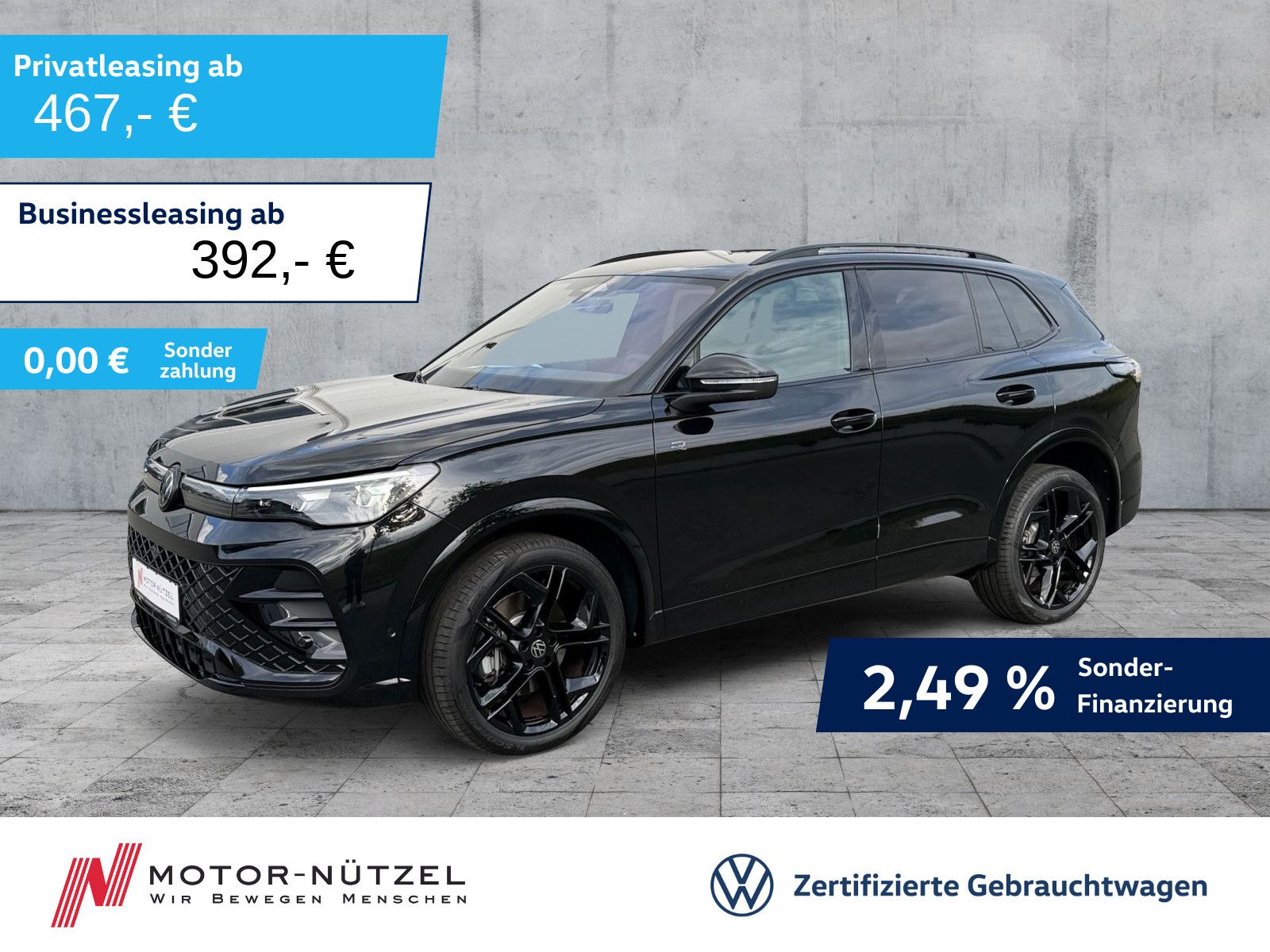 Volkswagen Tiguan 2.0 TDI 4M R-LINE 5JG+MATRIX+AHK+HARMAN