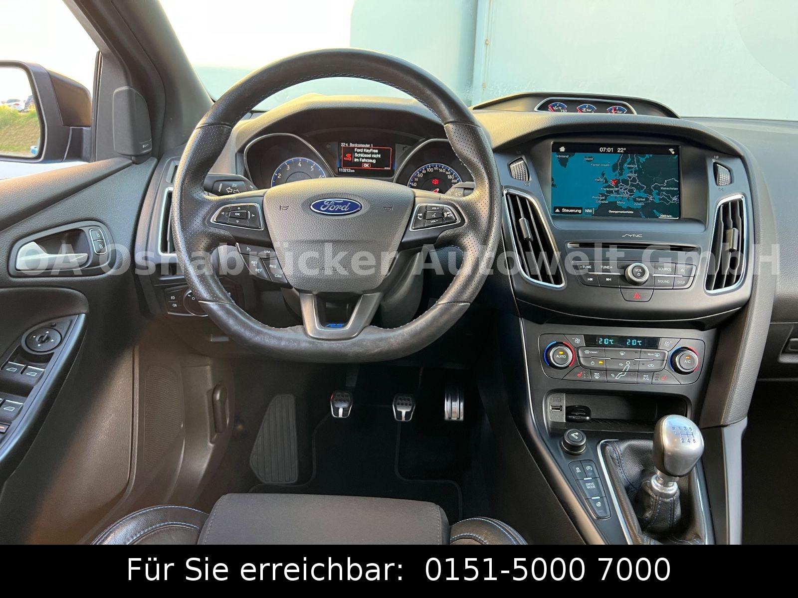 Ford Focus RS Limo 350PS Recaro Klappe Käfig Kamera