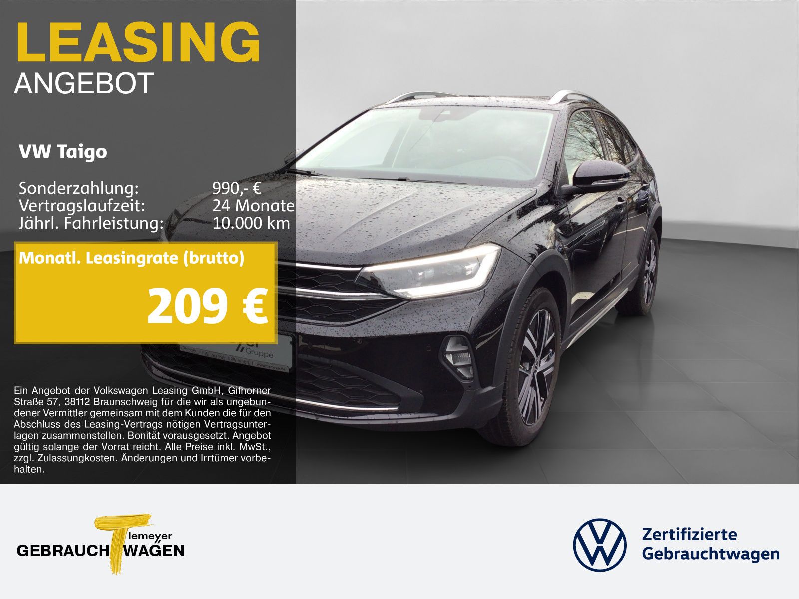 Volkswagen Taigo 1.0 TSI DSG STYLE MATRIX LM17 ASSIST NAVI