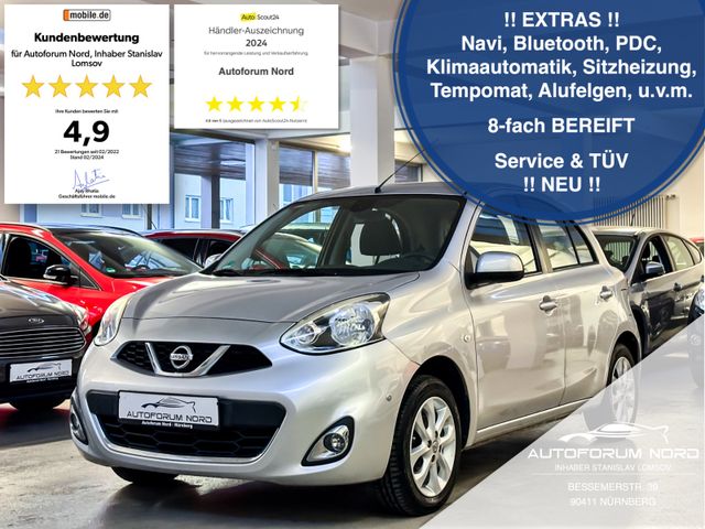 Nissan Micra Acenta *NAVI*TEMP*PDC*SITZHEIZUNG*KLIMA*