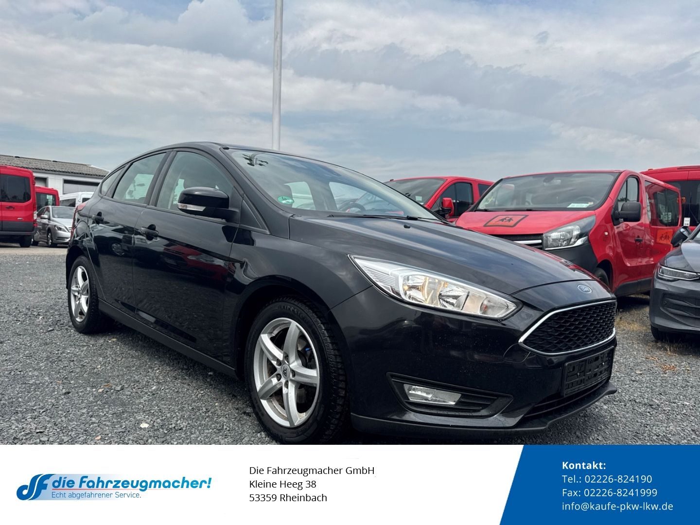 Fahrzeugabbildung Ford Focus Business Navi SHZ LenkradHZG *1502 *EXPORT
