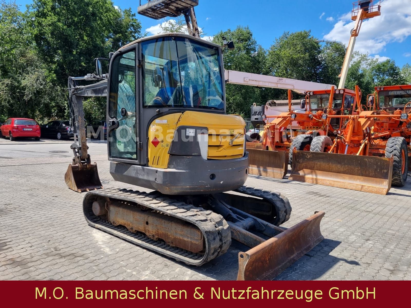 Fahrzeugabbildung Volvo ECR 48C / Hammerleitung