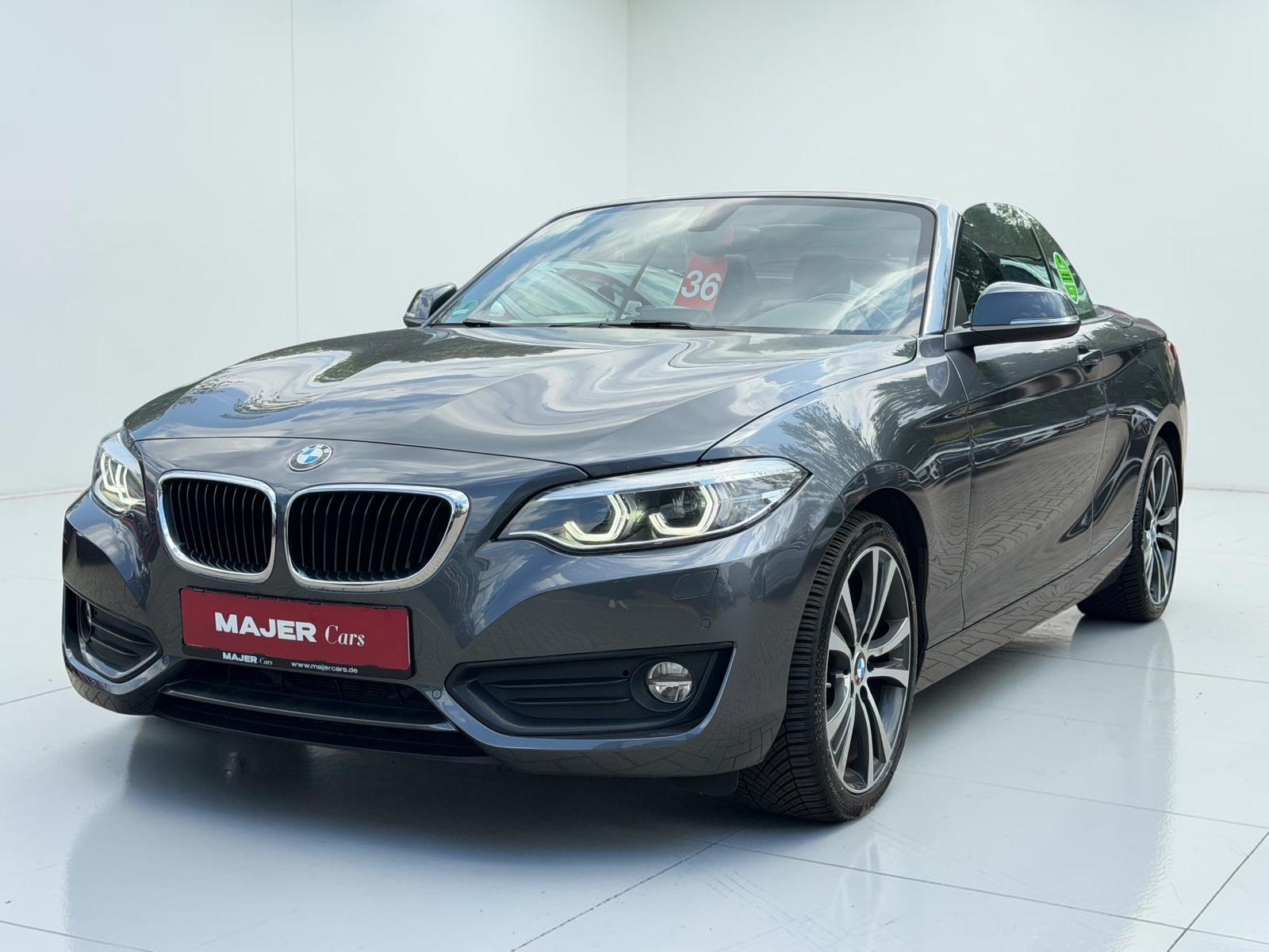 BMW 220i Cabrio Advantage*PDC*TEMPO*LED*HIFI*BT*NAVI