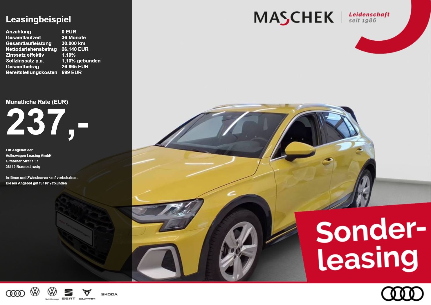 Audi A3 allstreet 35 TFSI S tronic AHK Sitzh Smart-In