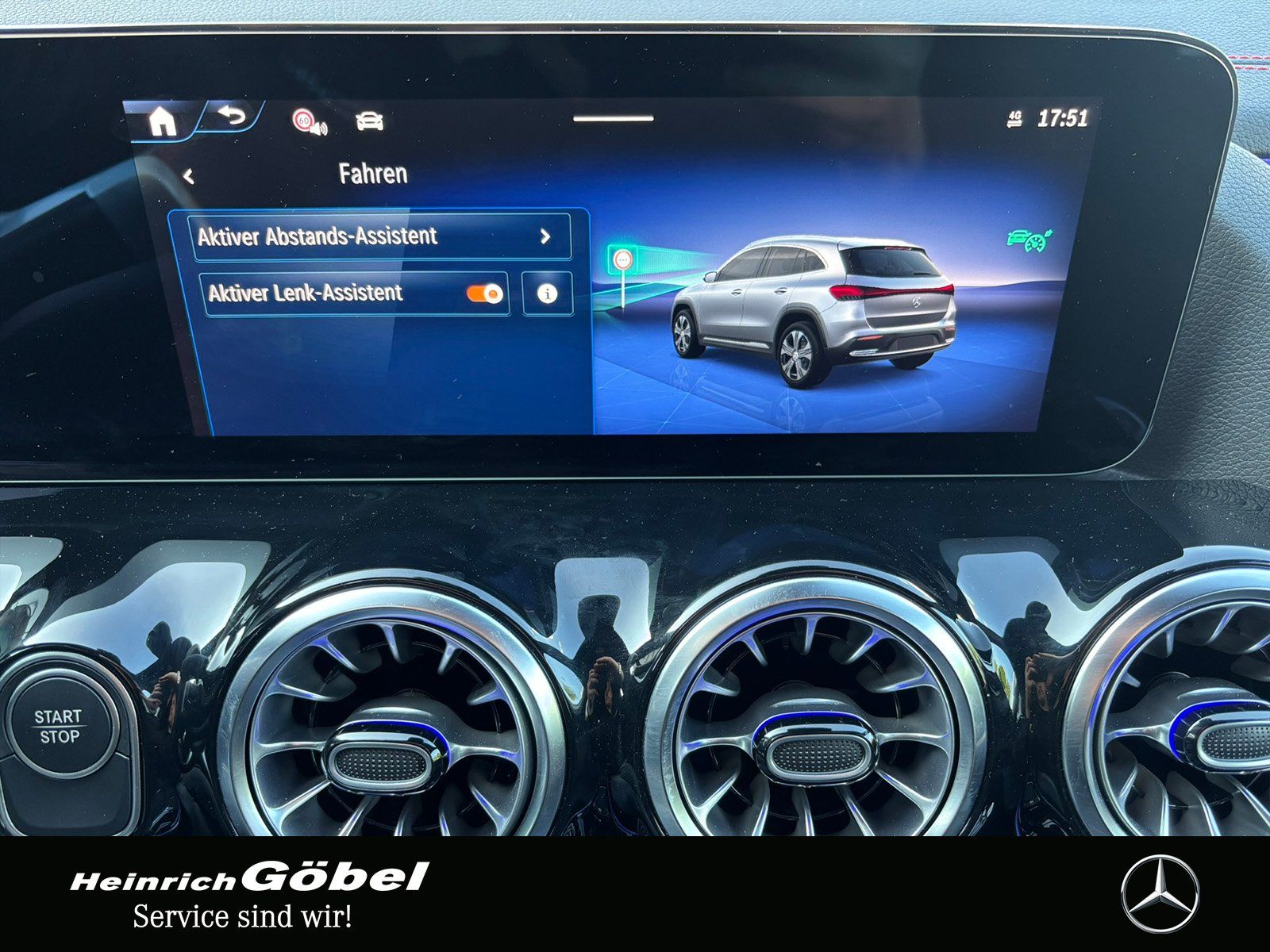 Fahrzeugabbildung Mercedes-Benz EQA 350 4M AMG*FAP*360°KAM*BURMESTER*HUD*MEMORY