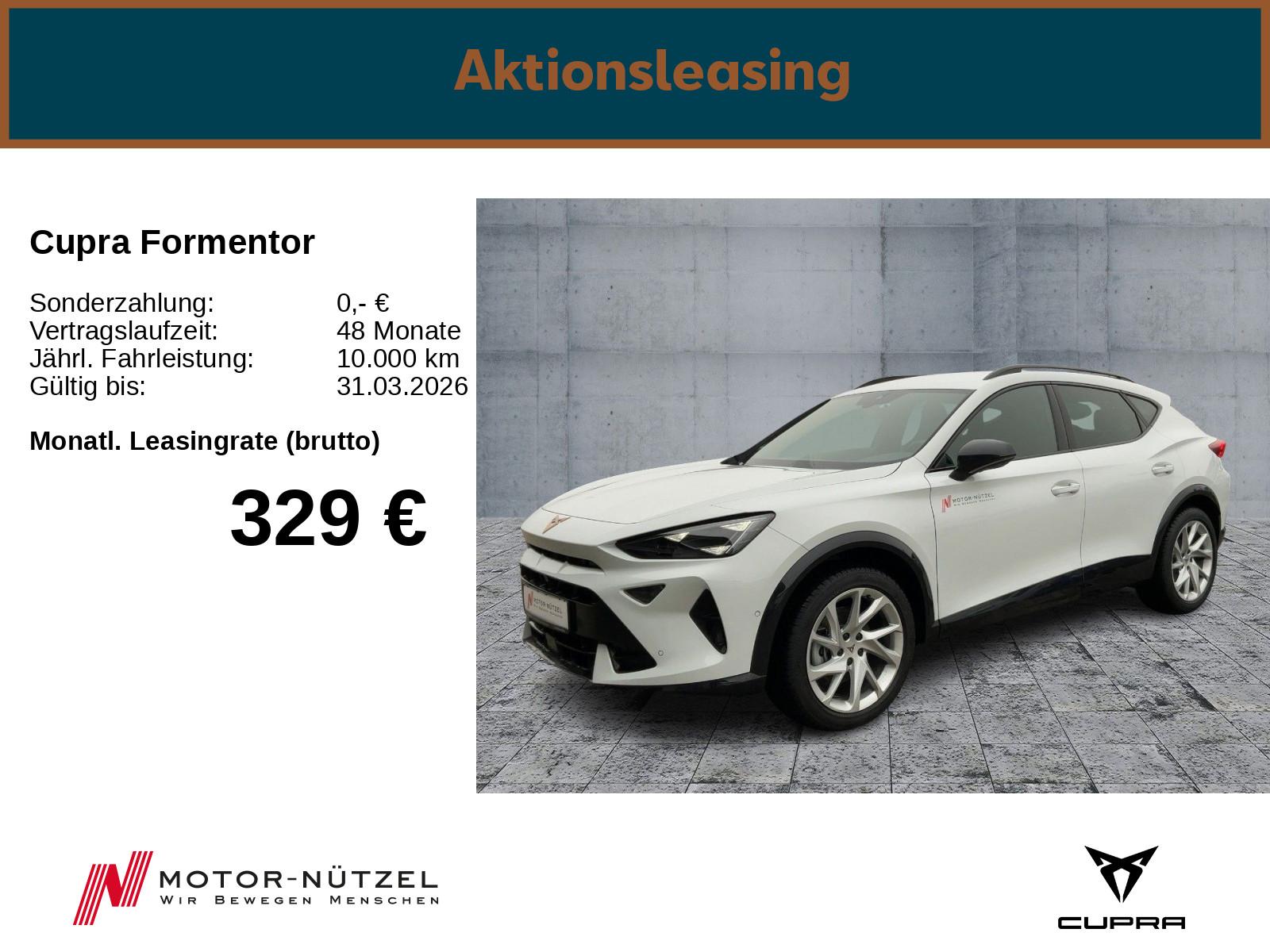 Cupra Formentor 204PS DSG/ AHK/ Sennheiser/ AHK/ NAVI