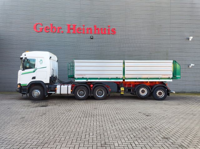 Scania R500 XT 6x4 + Schwarzmuller SM 3 seitenkipper