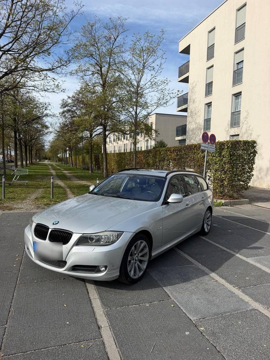 BMW 318 2010 — rear view