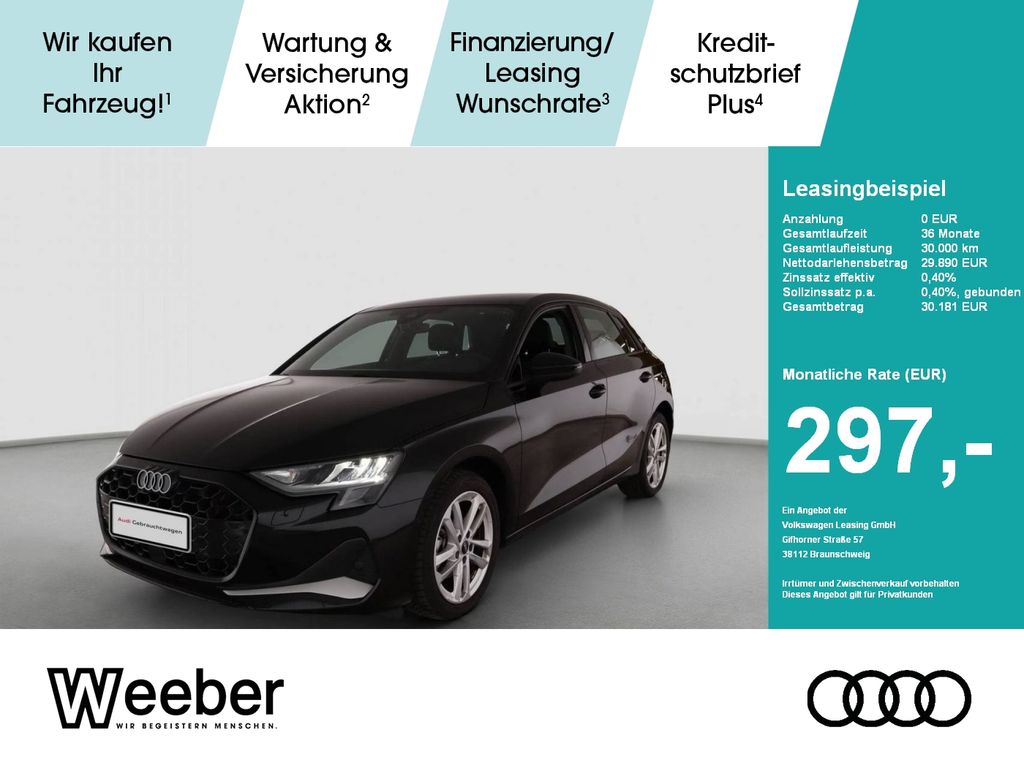 A3 Sportback advanced *AHK*NAVI*PDC*GRA*KLIMA*