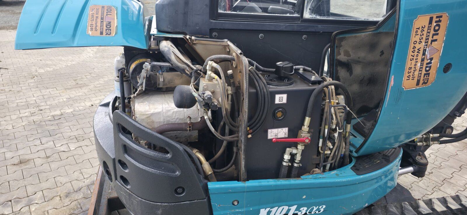 Fahrzeugabbildung Kubota KX101-3A3 Schaufel / Planierschild / Mini Bagger