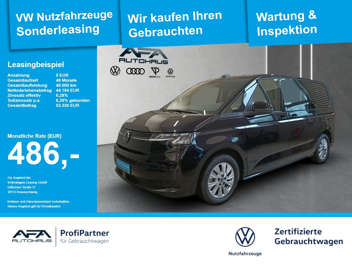 Volkswagen T7 Multivan 2.0 TDI Life DSG LED*Navi*AHK*ACC