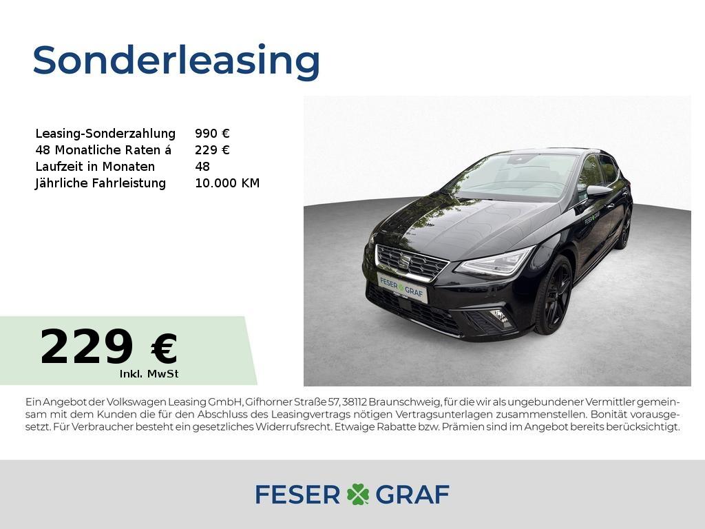 Seat Ibiza FR BLACK 1.0 TSI DSG LED KAMERA KESSEY VC