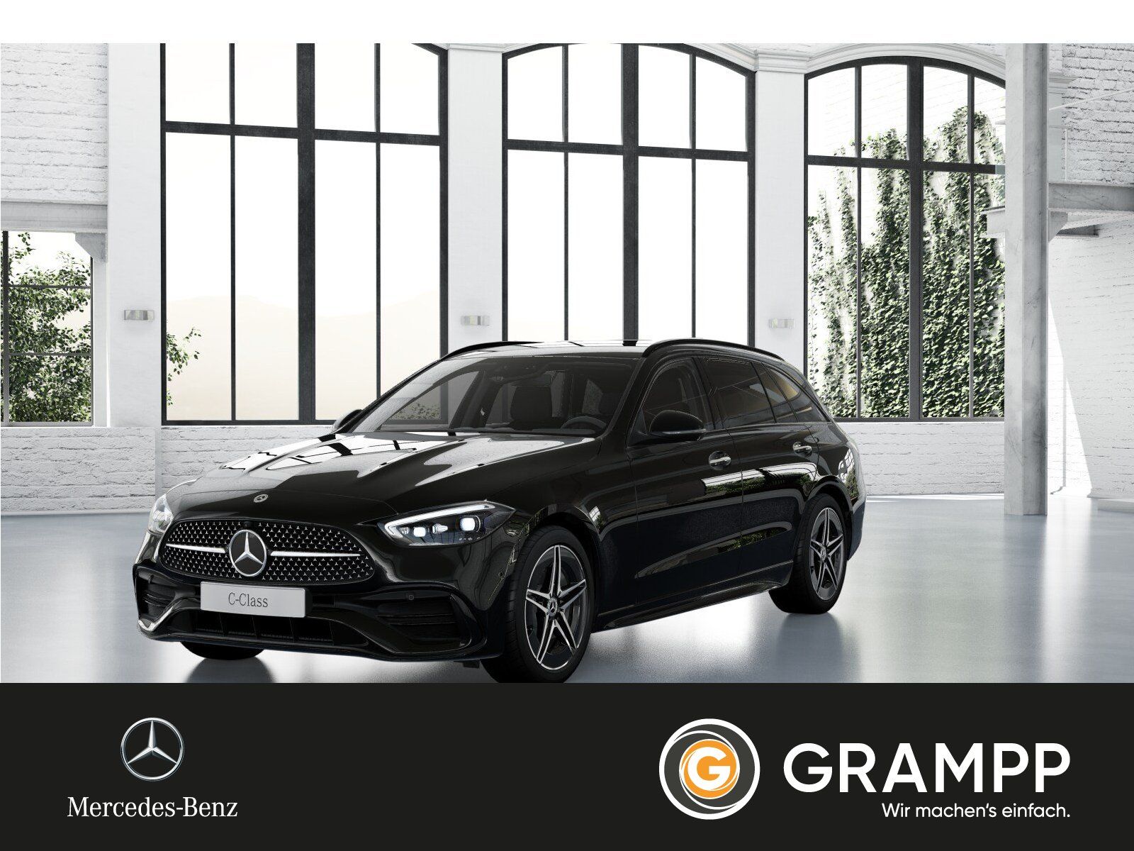 Mercedes-Benz C 220 d 4M T AMG Adv.-Plus/AHK/Distronic/360Grad