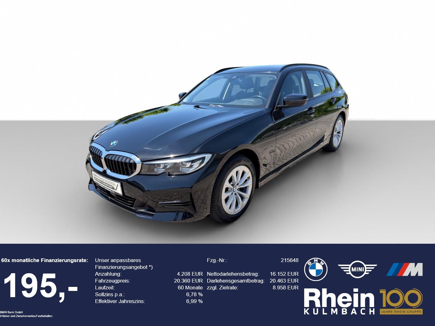 BMW 318d Touring Navi LED ACC Standheizung AHK Alarm