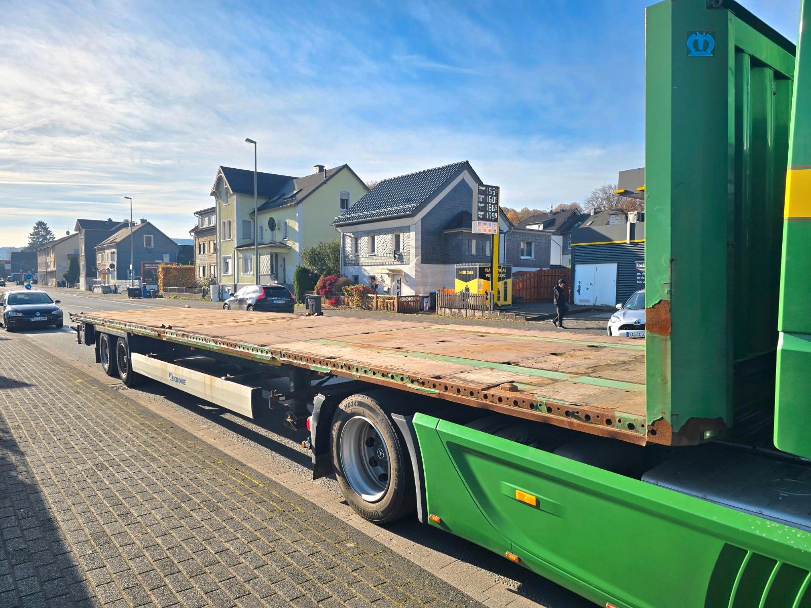 Krone DA MEGA Plattform/Containerverrieg/Guter Zustand