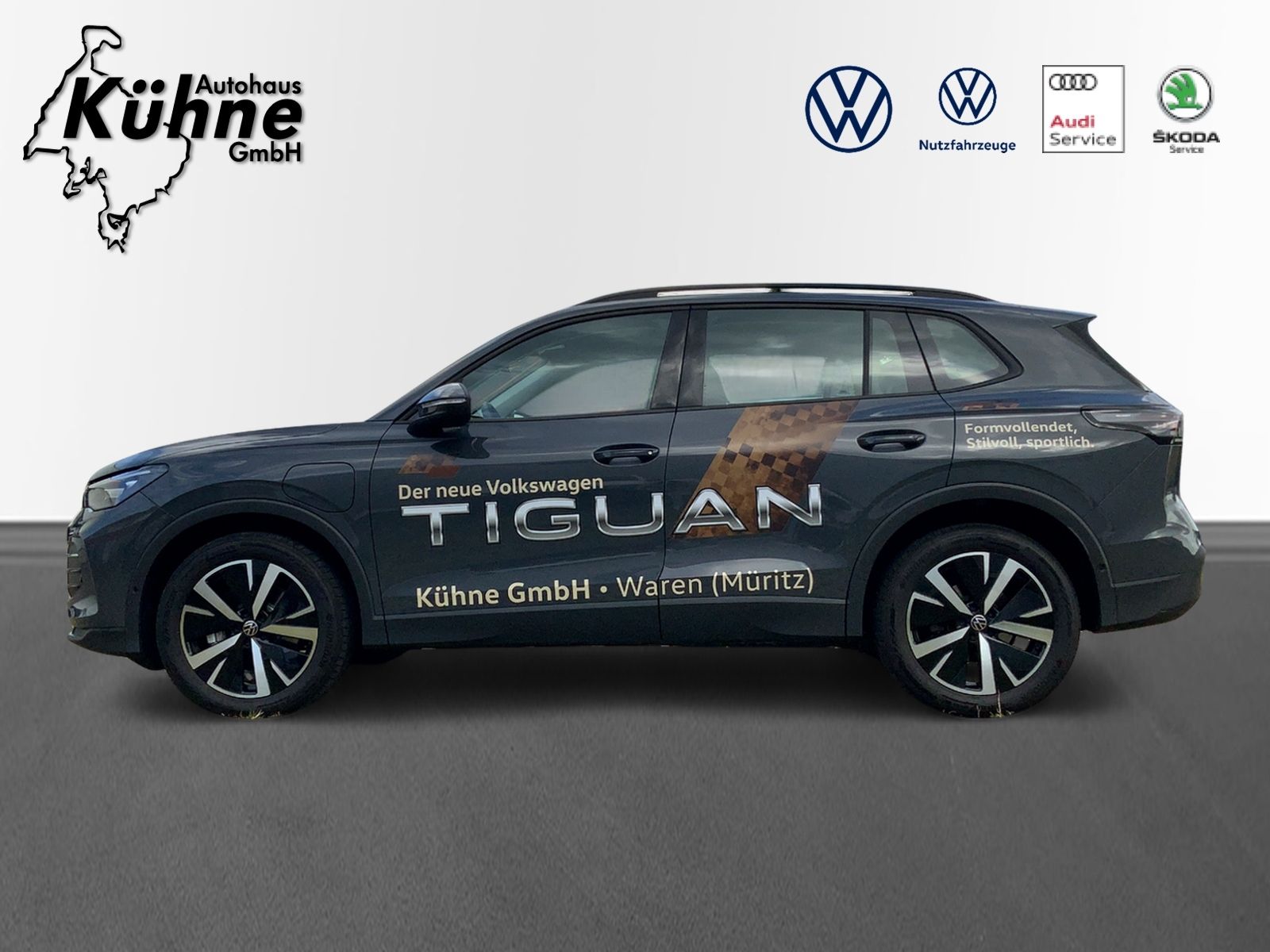 Tiguan Life 1,5 l eHybrid LED+, RFK, NAV, SHZ.