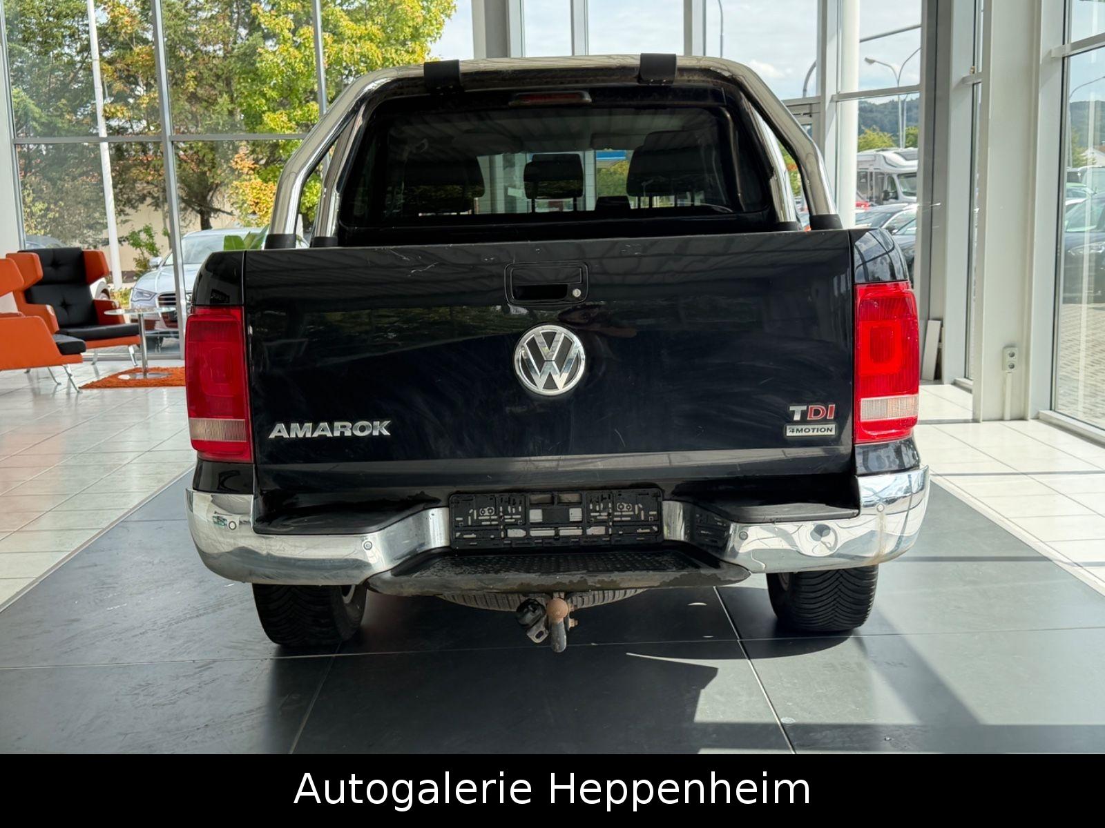 VOLKSWAGEN AMAROK HIGHLINE DOUBLECAB 4MOTION | 179 ch | 4X4 | BVA | PACK SPORT | VOLANT EN CUIR