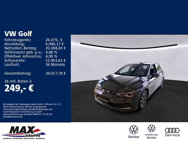 Golf VIII 2.0 TDI DSG ACTIVE AHK+MATRIX+HUD+PANO