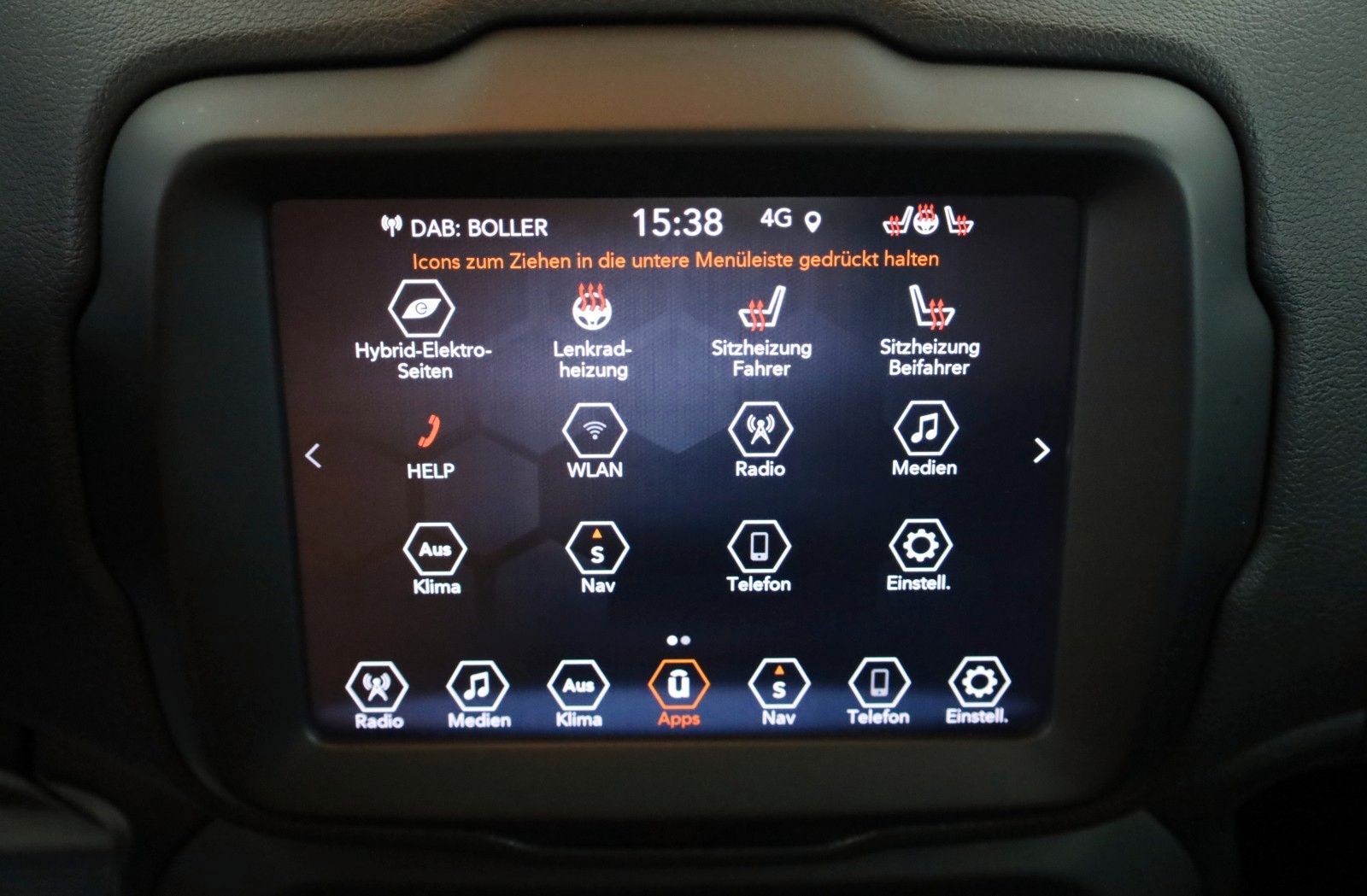 Fahrzeugabbildung Jeep Renegade Longitude Mild-Hybrid FWD, Kamera