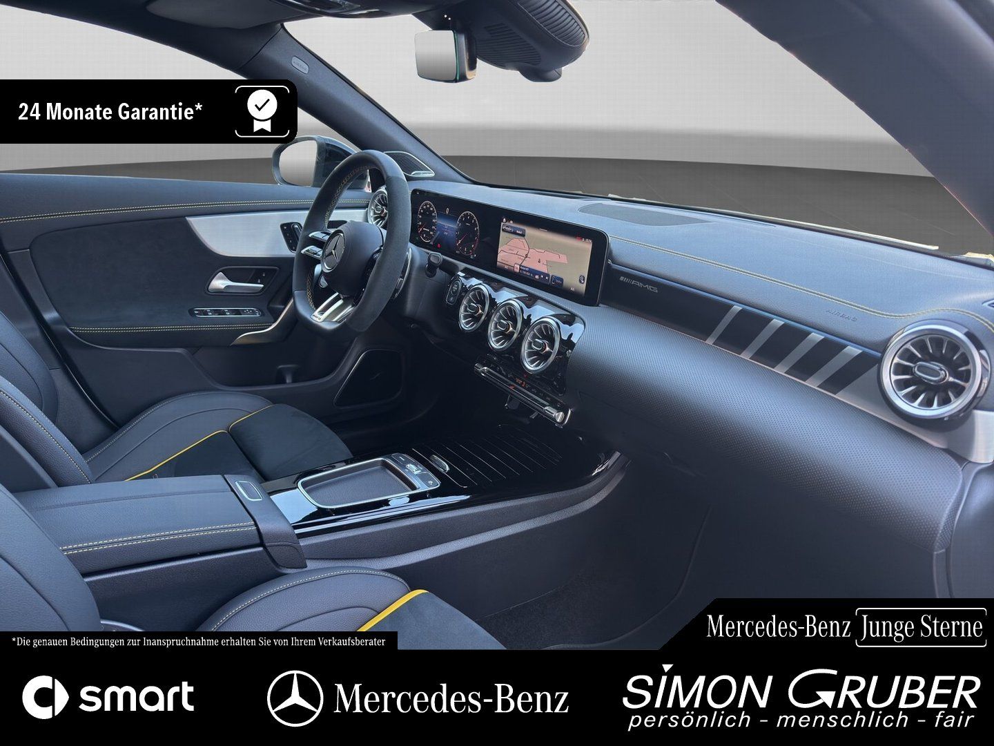 Fahrzeugabbildung Mercedes-Benz CLA 45 S 4M+ AMG Aero Burm Pano HUD Perfo Sitze