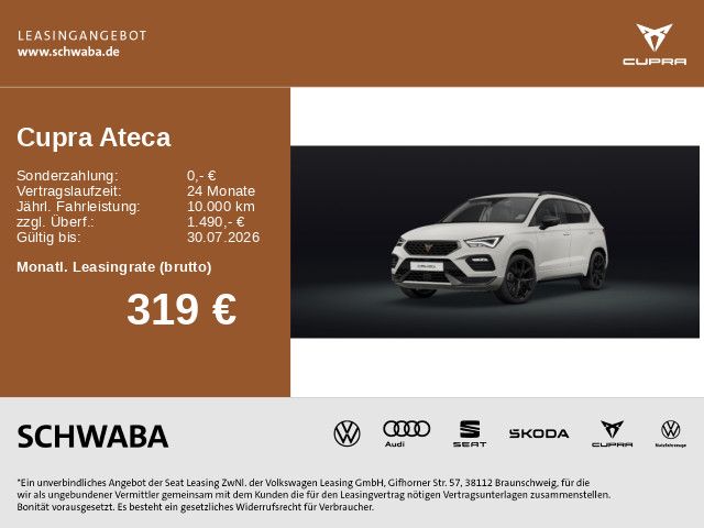 Cupra Ateca 2.0 TSI 7-Gang DSG 4Drive *TOP VIEW*ASSIST