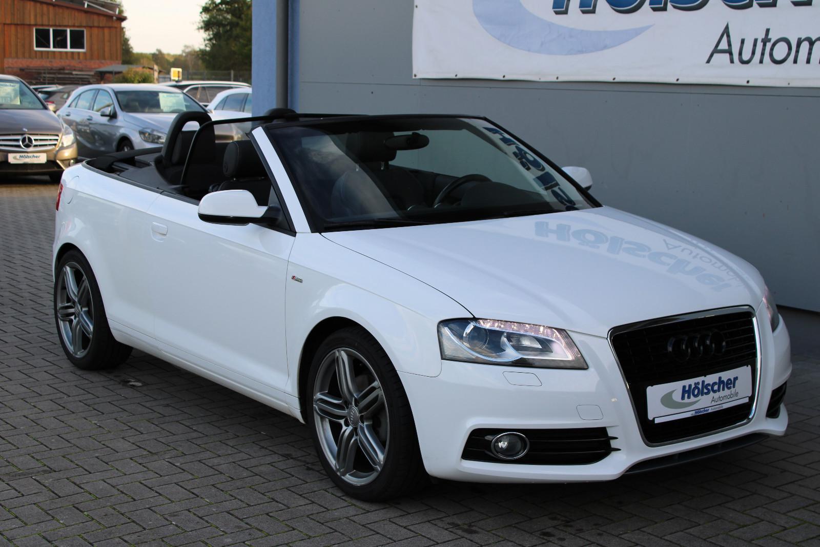 Audi A3 1.8,S line Cab,Navi,Leder,Xenon,Sitzh,Parks,,