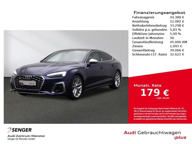 Audi S5 Sportback 3.0 TDI quattro Matrix Pano AHK