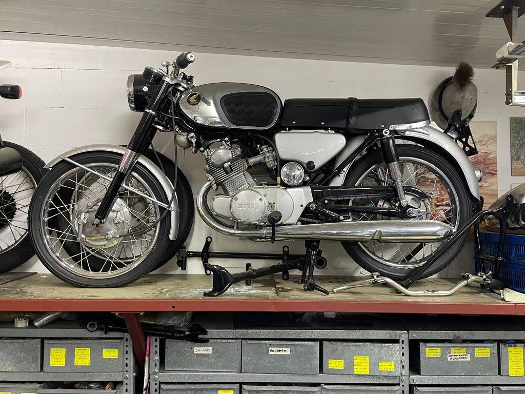 Honda CB 93 (CB125)(1965) Sammlungsauflösung