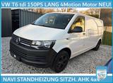 Volkswagen T6 lang 4Motion 4x4 NAVI STANDHEIZ AHK MOTOR NEU - Volkswagen T6 andere Diesel Gebrauchtwagen