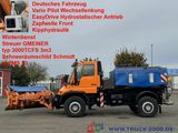 Unimog U400 Winter- Salzstreuer Schneeschild mit 231 PS - Gebraucht Radlader Schneeschild