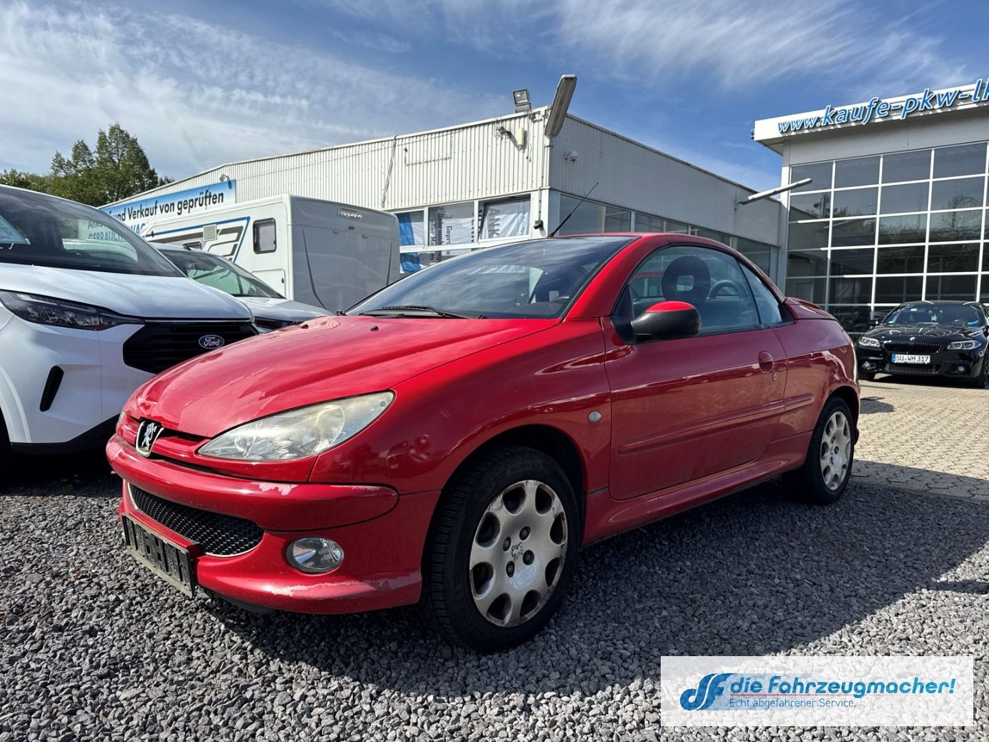 Fahrzeugabbildung Peugeot 206 Cabriolet CC El. Verdeck Sportsitze*EXPORT
